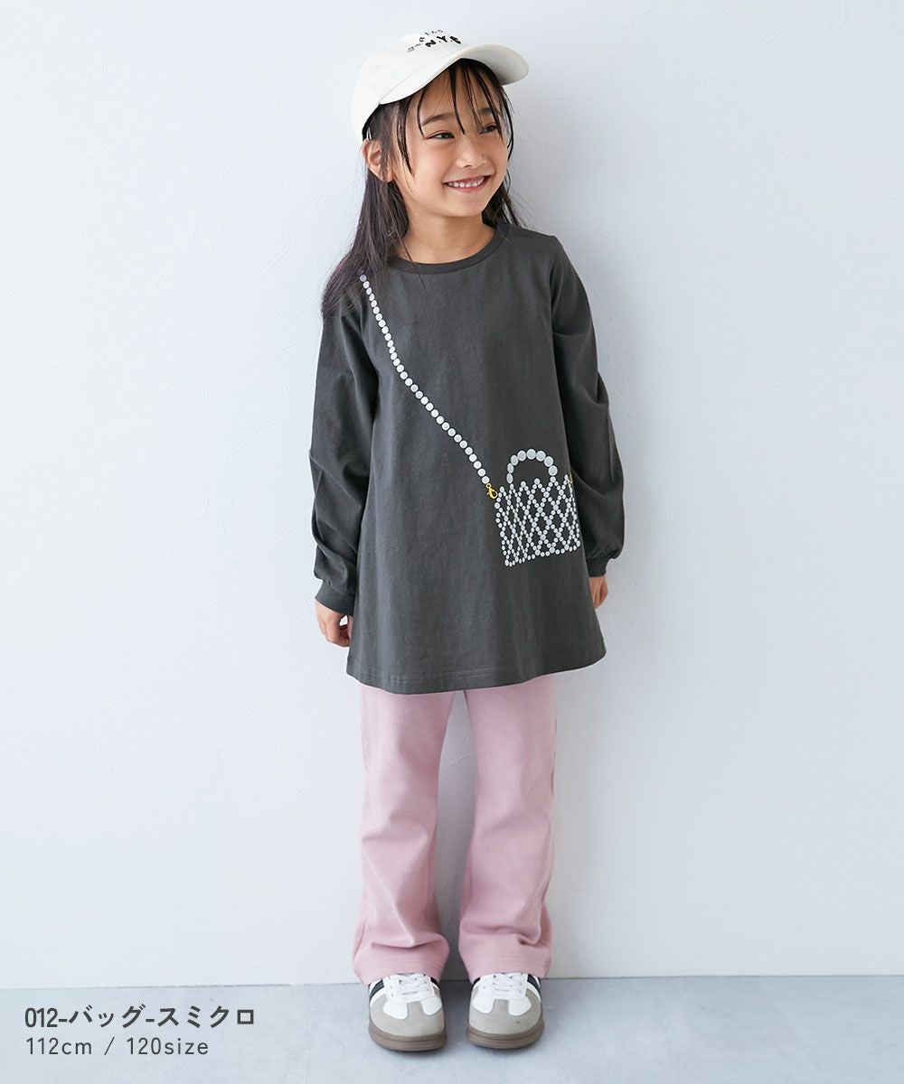 綿100% デビラボプリント 長袖チュニック | 子供服の通販 デビロック