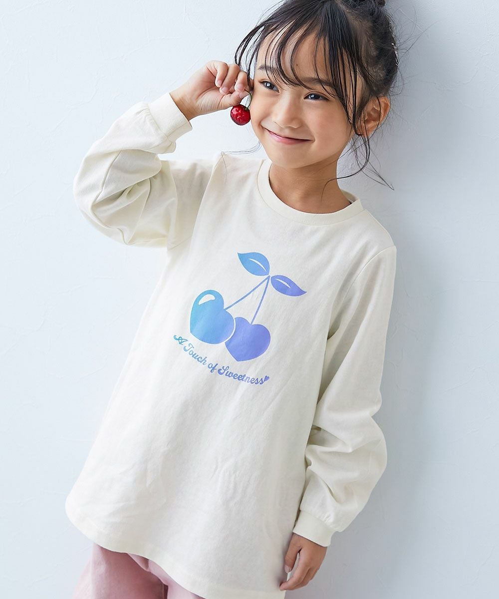 綿100% デビラボプリント 長袖チュニック | 子供服の通販 デビロック