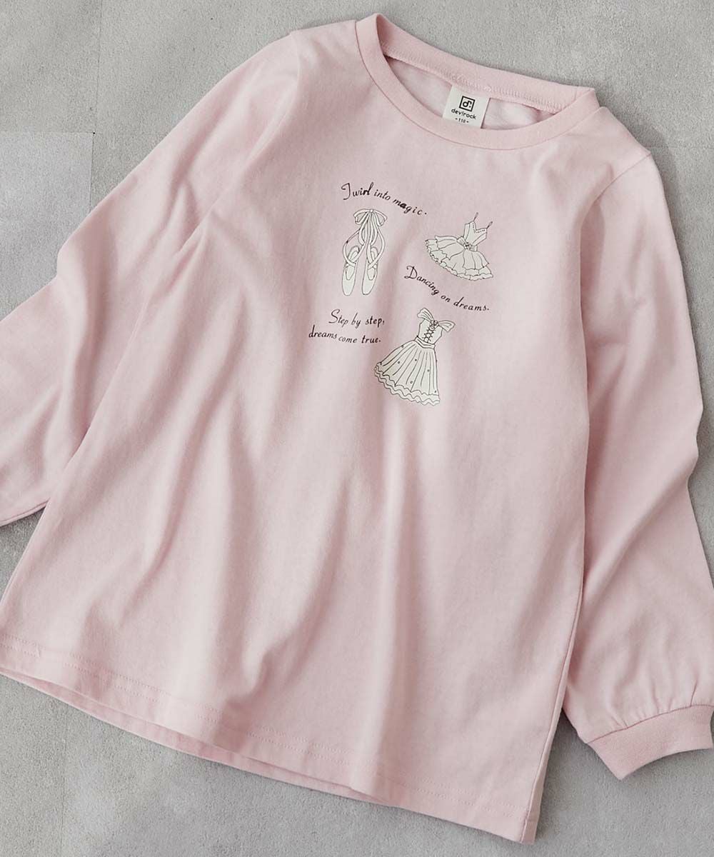 綿100% デビラボプリント 長袖チュニック | 子供服の通販 デビロック