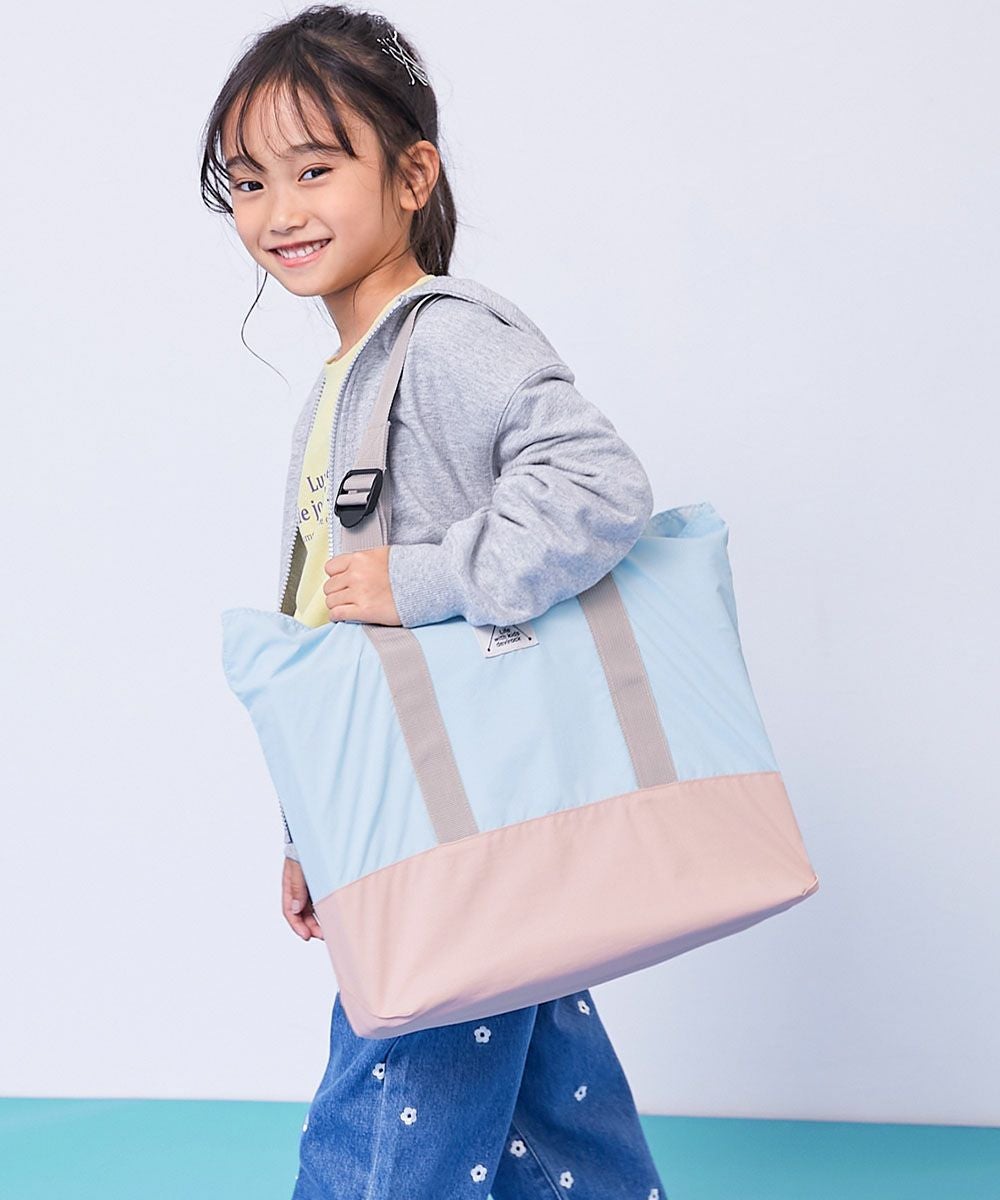 最大10%OFF】持ち手が調整できる バイカラー レッスンバッグ | 子供服