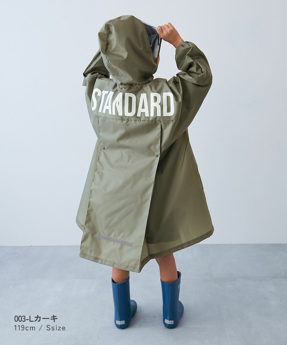 最大27%OFF】STANDARD ドルマンスリーブ レインコート(リフレクター