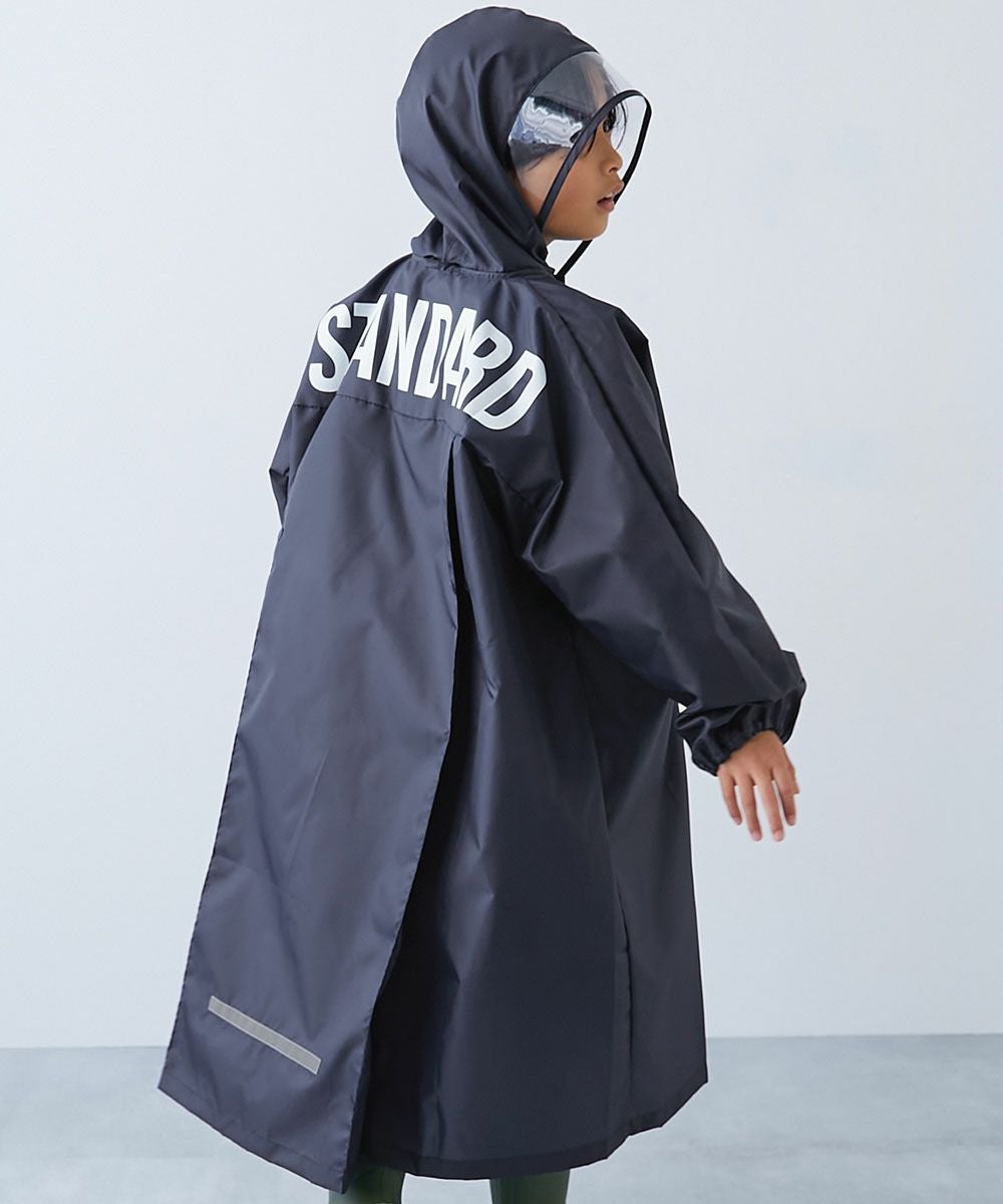 STANDARD ドルマンスリーブ レインコート(リフレクター付き) | 子供服