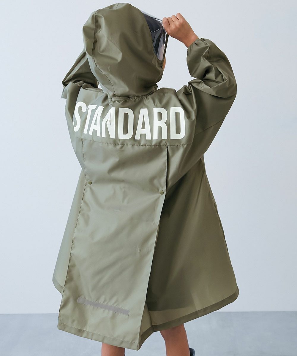 STANDARD ドルマンスリーブ レインコート(リフレクター付き) | 子供服