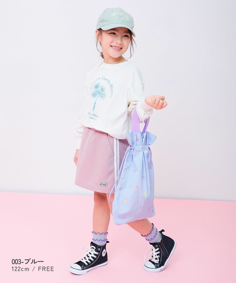 一部予約】ハートデザイン 持ち手付き巾着 | 子供服の通販 デビロック