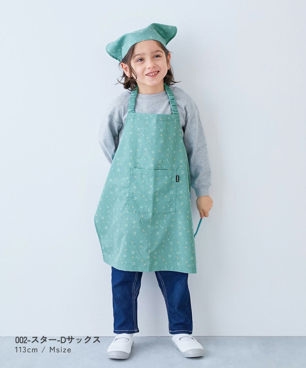 エプロン・三角巾 mk 速乾 シワになりにくい ゴム付き 三角巾 | 子供服の通販 デビロック