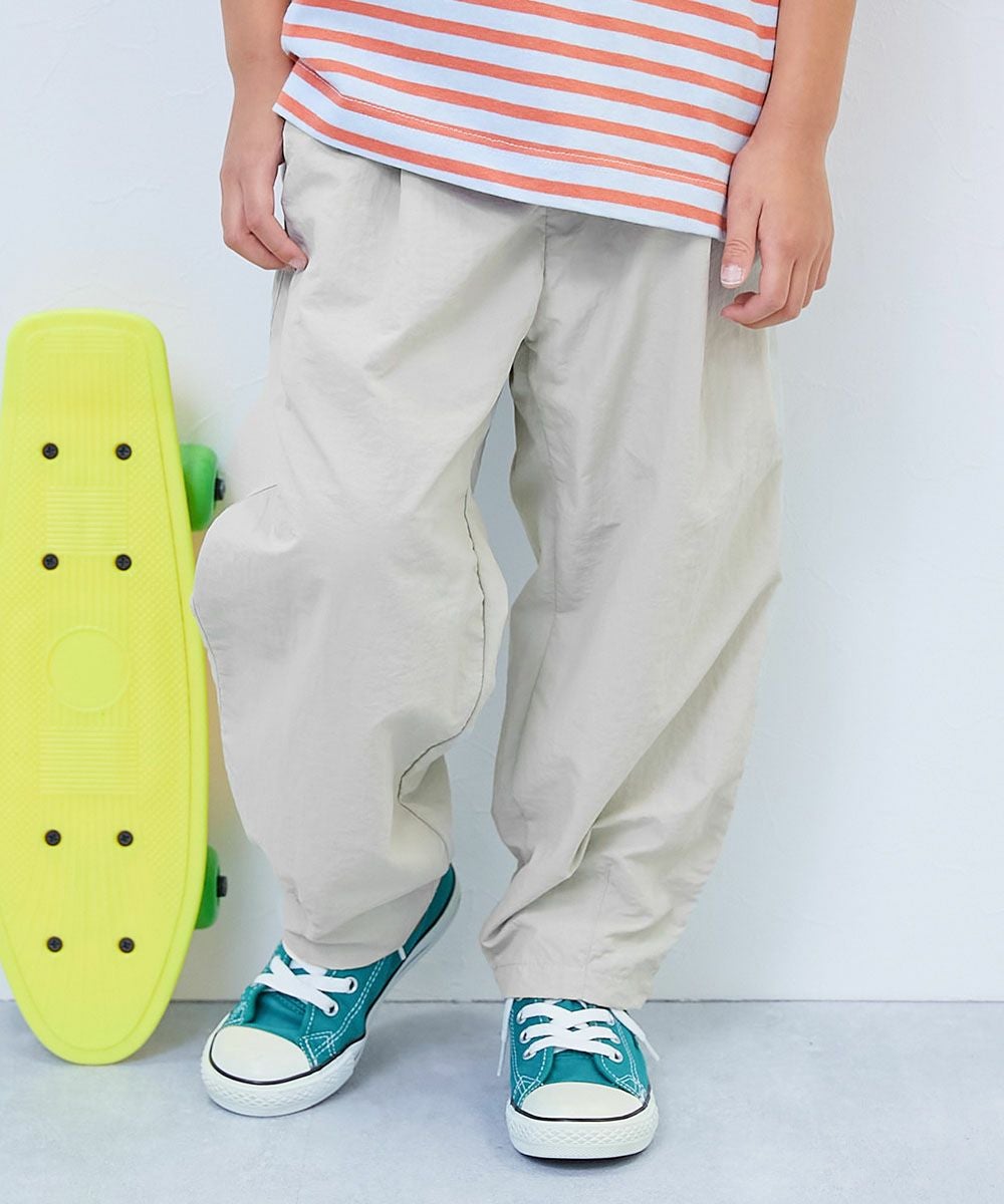 水はじく】撥水ナイロン トラックパンツ(セットアップ可能) | 子供服の