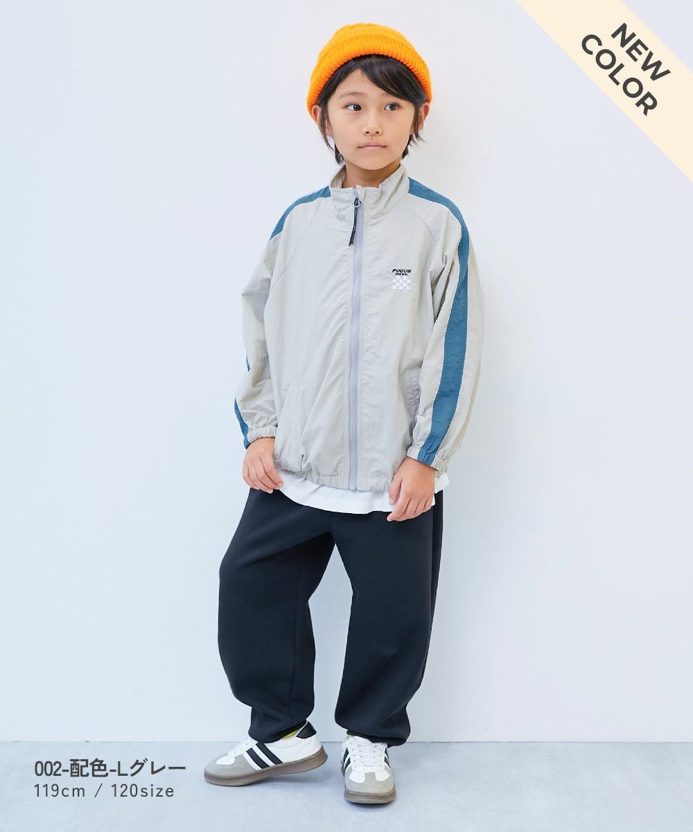 最大15%OFF】【水はじく】撥水ナイロン ライントラックジャケット