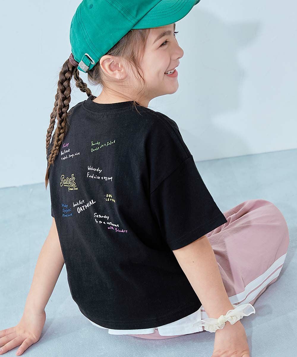 最大10%OFF】綿100％ デビラボ BIGシルエット プリント半袖Tシャツ