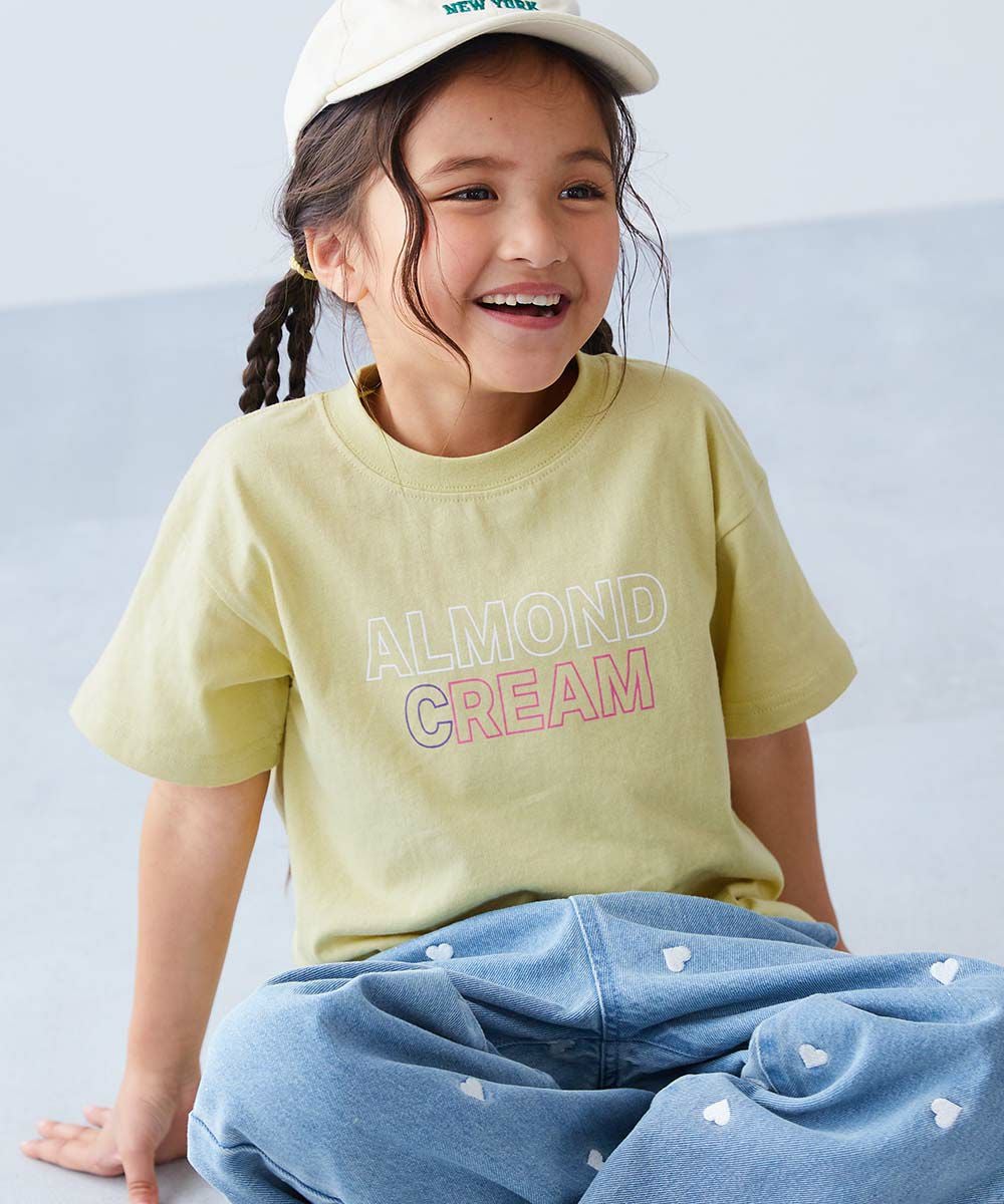 綿100％ デビラボ BOXシルエット プリント半袖Tシャツ | 子供服の通販