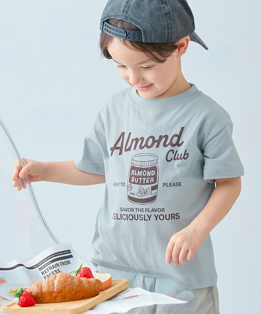 綿100％ デビラボ BOXシルエット プリント半袖Tシャツ | 子供服の通販