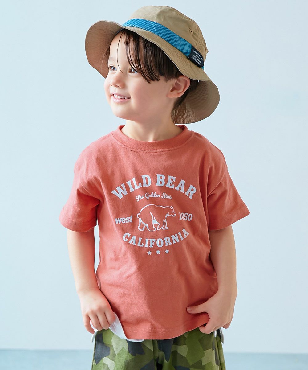 綿100％ デビラボ BOXシルエット プリント半袖Tシャツ | 子供服の通販
