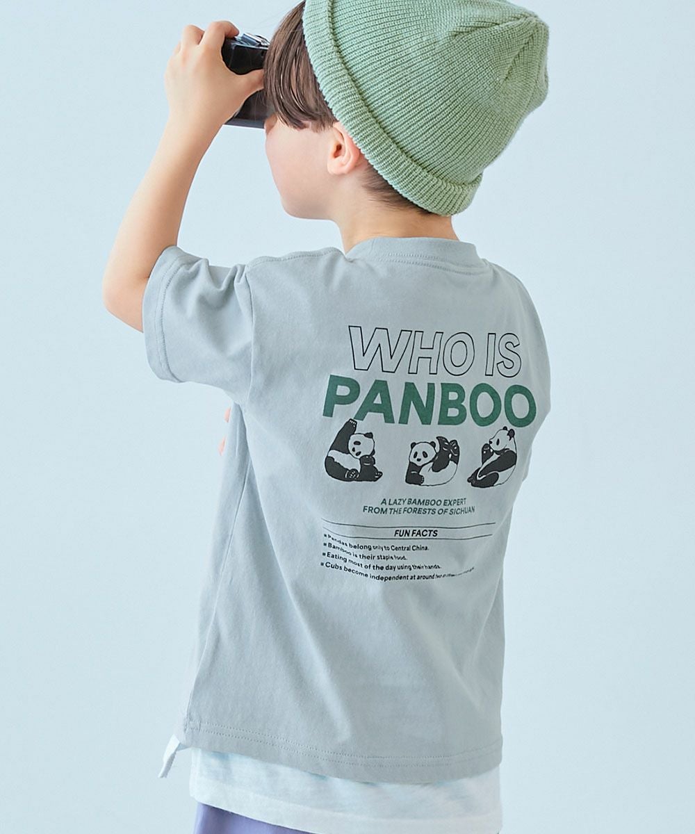 綿100％ デビラボ BOXシルエット プリント半袖Tシャツ | 子供服の通販