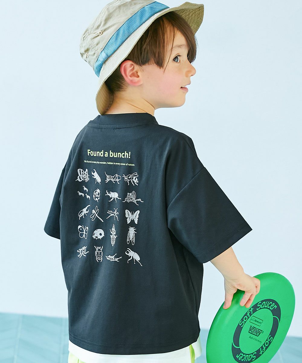 イージーウォッシュ】防汚 デビラボ BIGシルエット プリント 半袖T