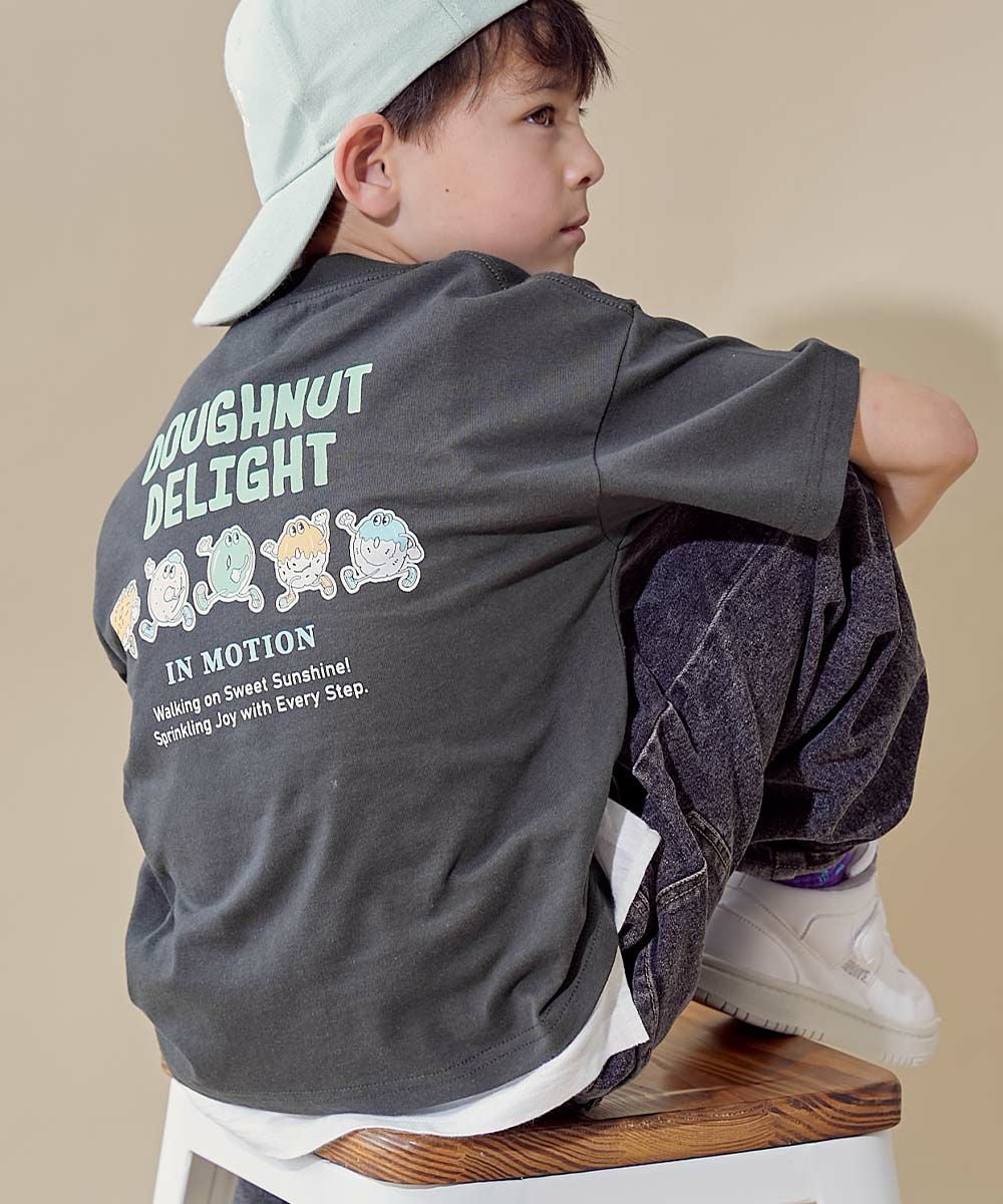 最大40%OFF】綿100％ デビラボ BIGシルエット プリント半袖Tシャツ