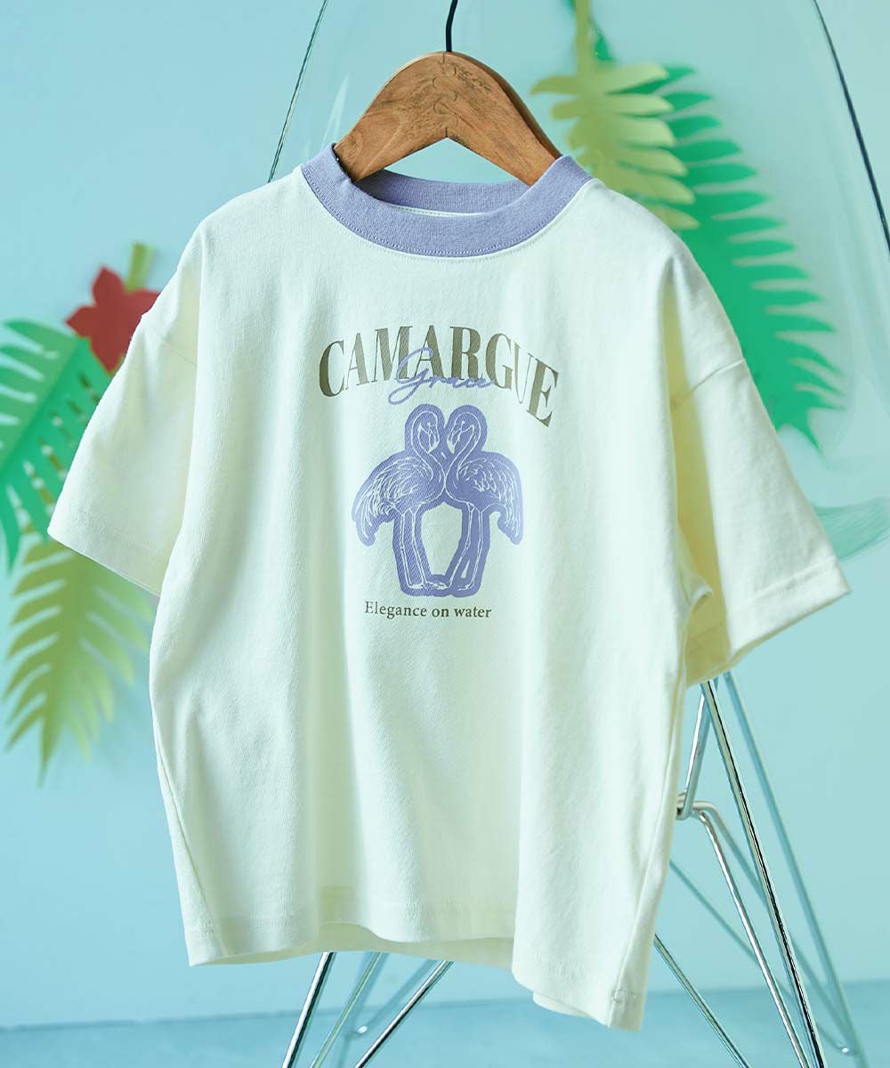 最大10%OFF】綿100% デビラボ×【アニマルカレッジ】 BIGシルエット
