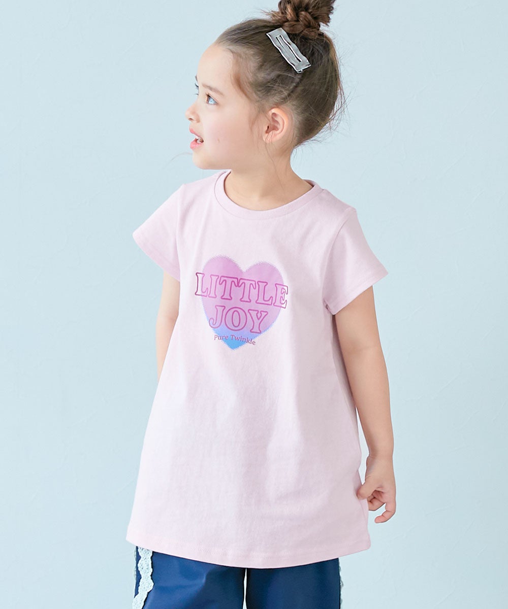 最大49%OFF】綿100％ デビラボ プリントチュニックTシャツ | 子供服の