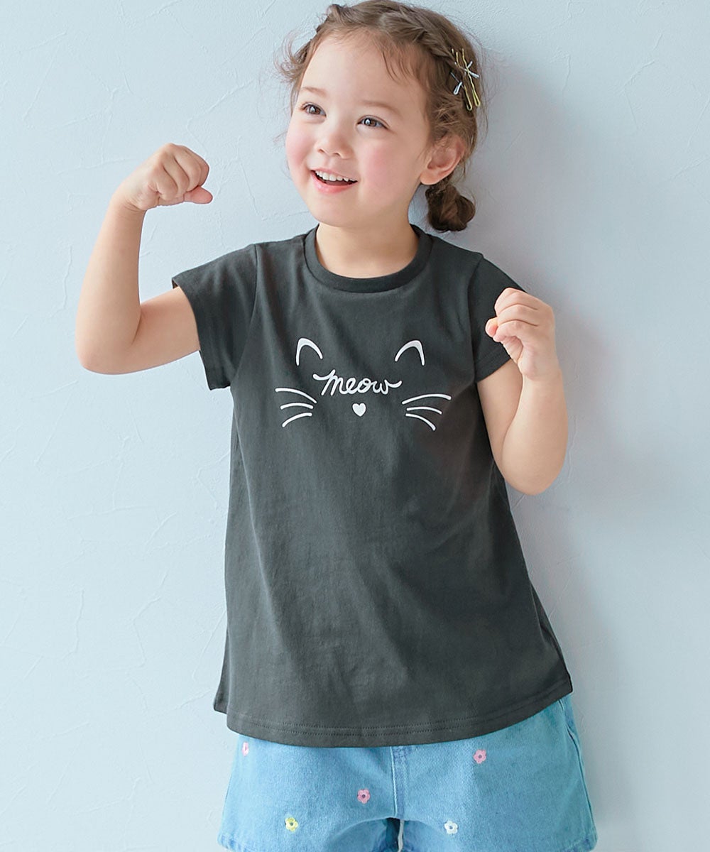 最大49%OFF】綿100％ デビラボ プリントチュニックTシャツ | 子供服の