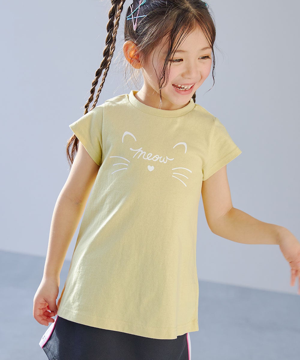 最大49%OFF】綿100％ デビラボ プリントチュニックTシャツ | 子供服の