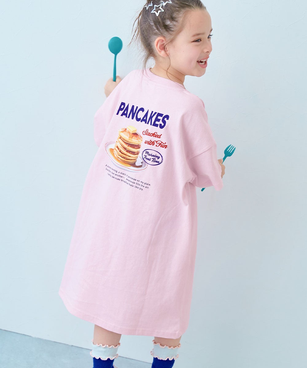 綿100％ デビラボ BIGシルエット 半袖ワンピース | 子供服の通販