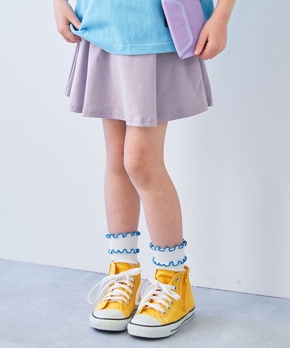 両側ポケット付き】1分丈 カラフル 無地スカッツ | 子供服の通販