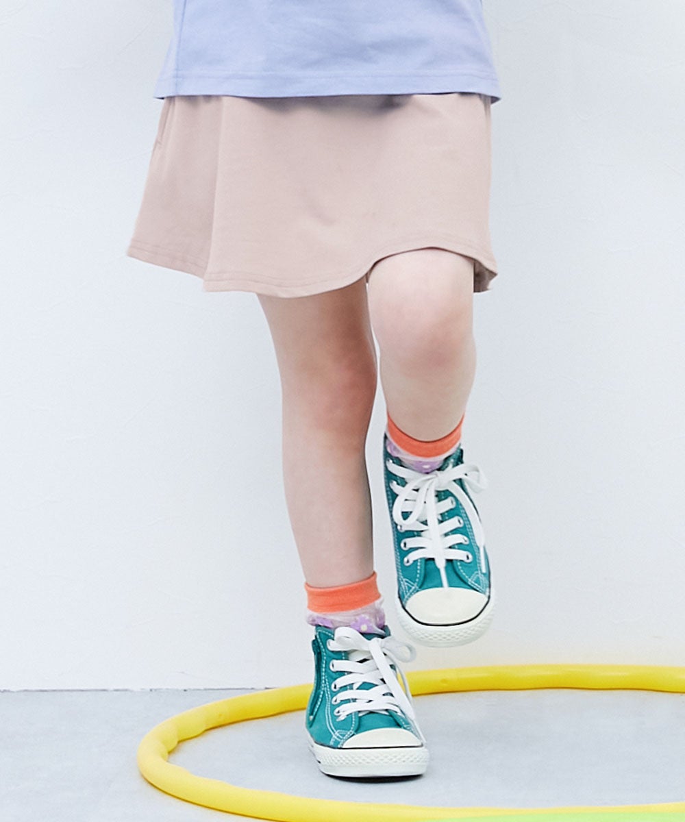 両側ポケット付き】1分丈 カラフル 無地スカッツ | 子供服の通販