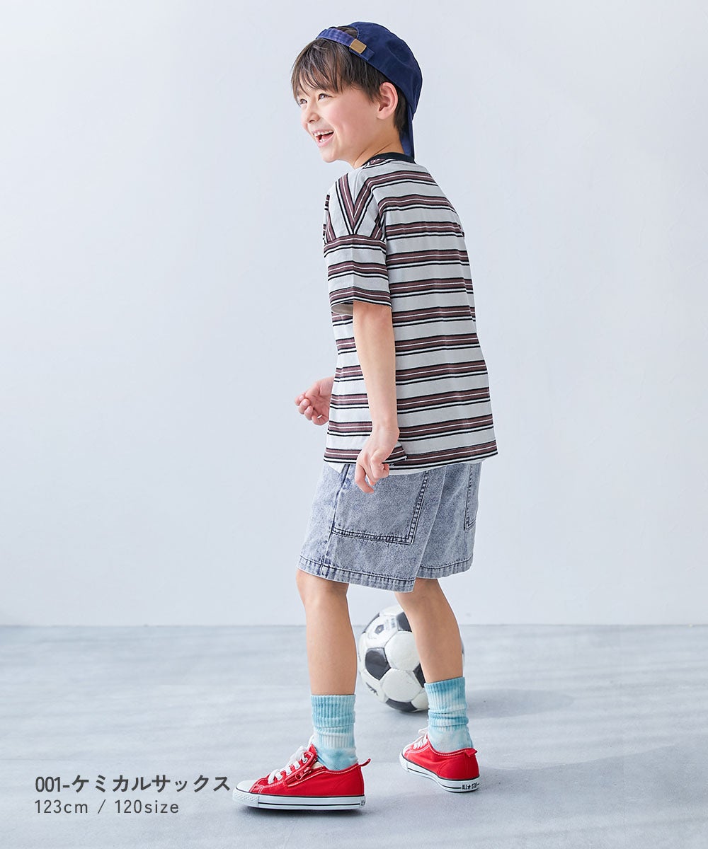 ダッドポケット ライトオンスデニム ハーフパンツ | 子供服の通販