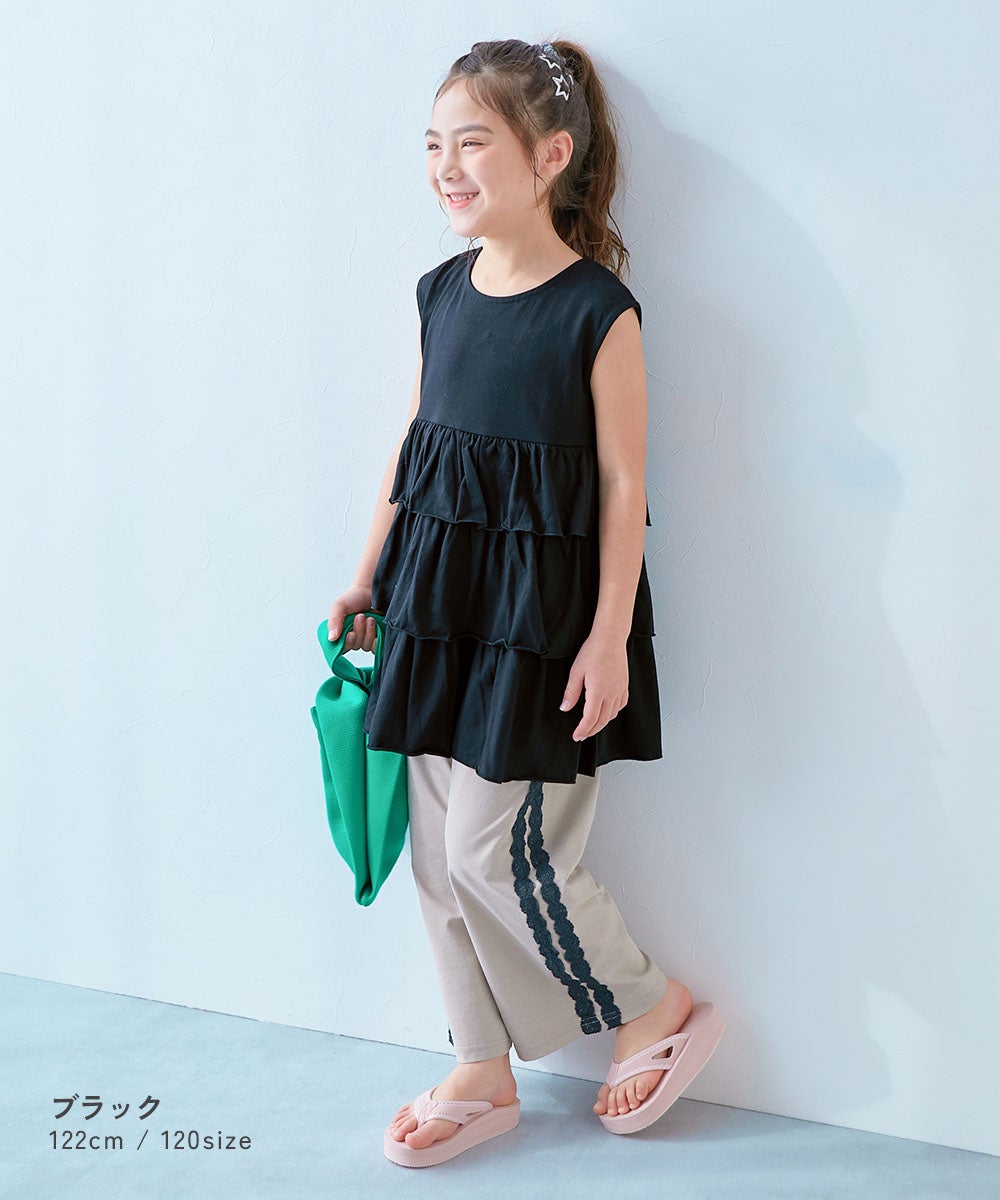 ふんわりティアード チュニックワンピース | 子供服の通販 デビロック