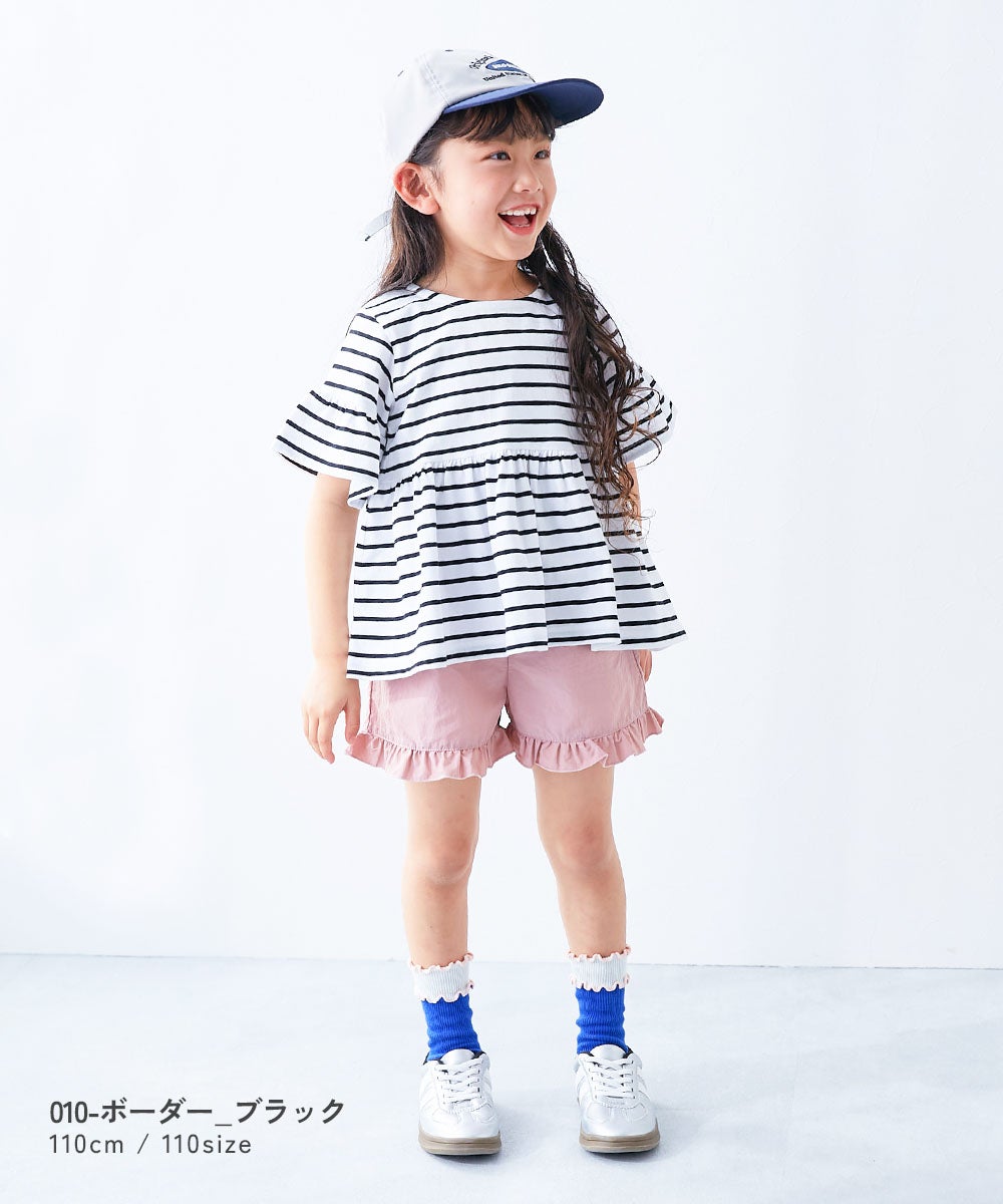 最大28%OFF】綿100% ふわっとAライン 半袖チュニック | 子供服の通販