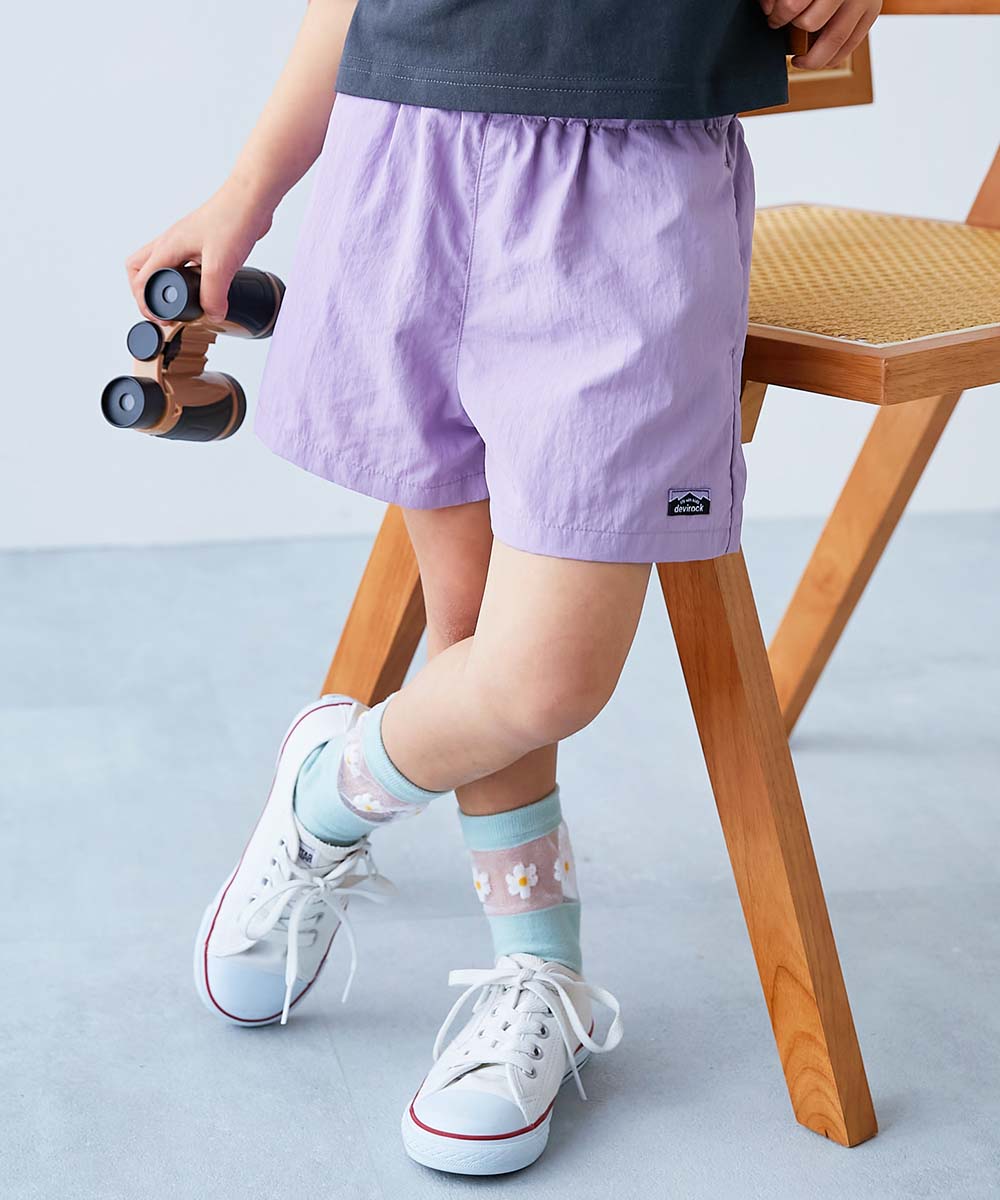 水はじく】撥水ナイロン ガールズ ショートパンツ(水陸両用) | 子供服