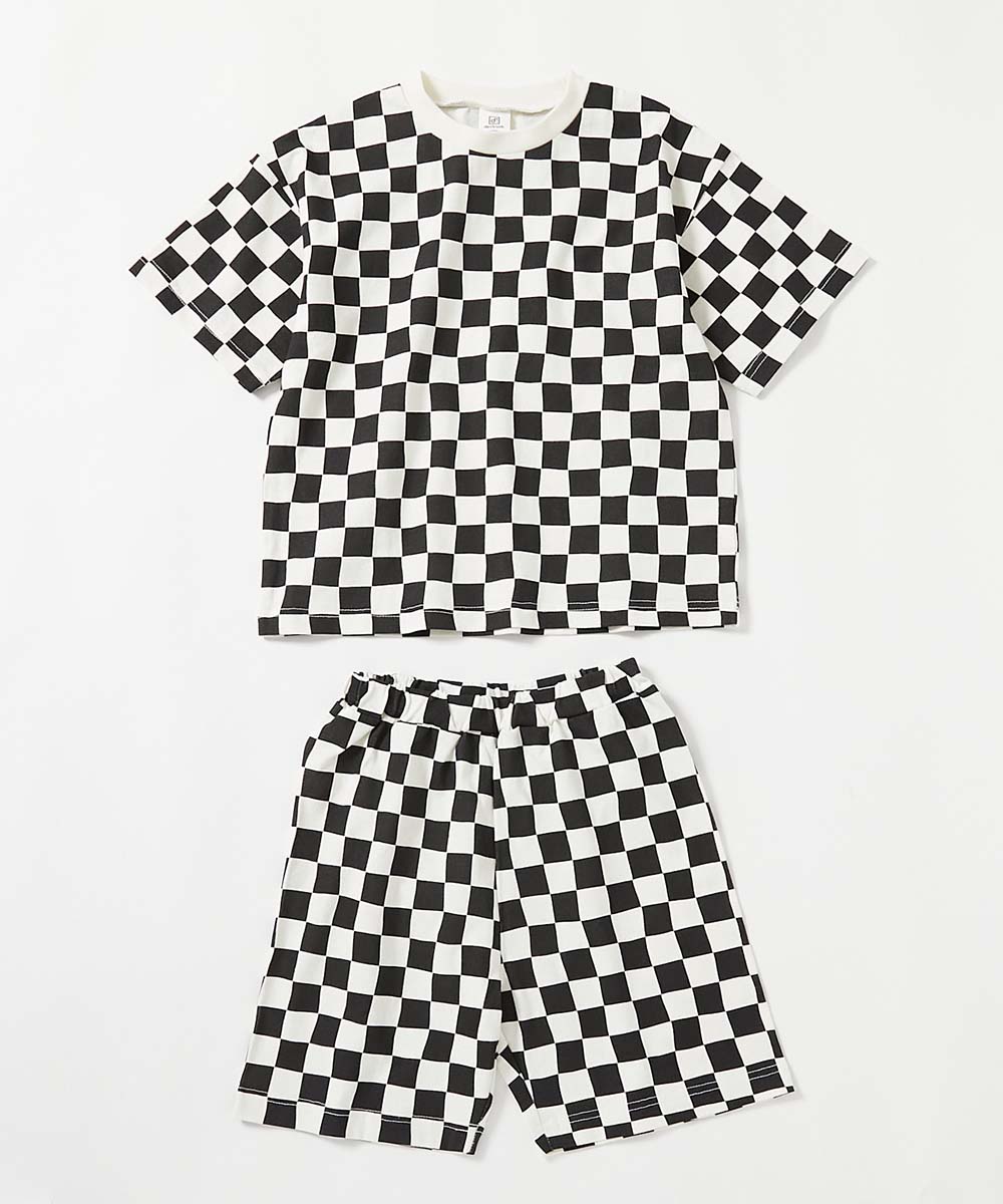 最大27%OFF】綿100％ 総柄 半袖パジャマ | 子供服の通販 デビロック