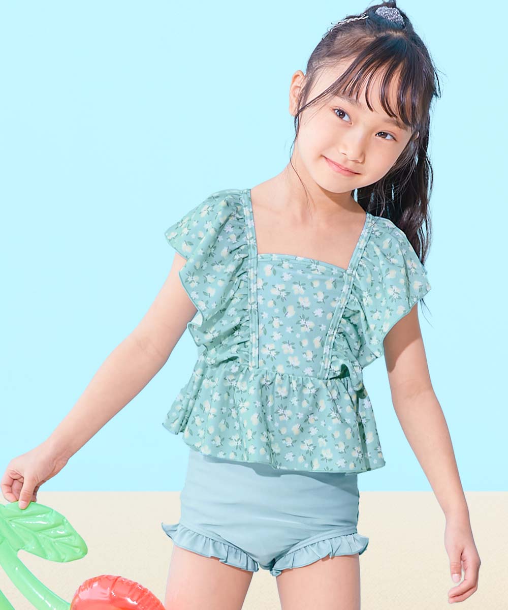 最大40%OFF】えらべるデザイン ボリュームフリル UVカット セパレート