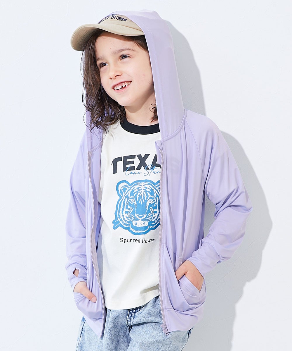 DEFROCK ジップアップパーカー 最大19%OFF】【水の中でも着られる】接触冷感 UVカット ジップパーカー
