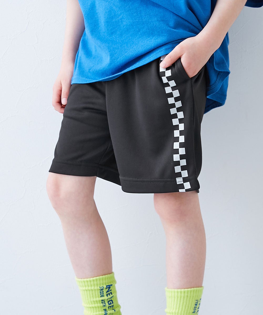 涼感 サラッとメッシュ】× デビラボ プリント ハーフパンツ | 子供服の