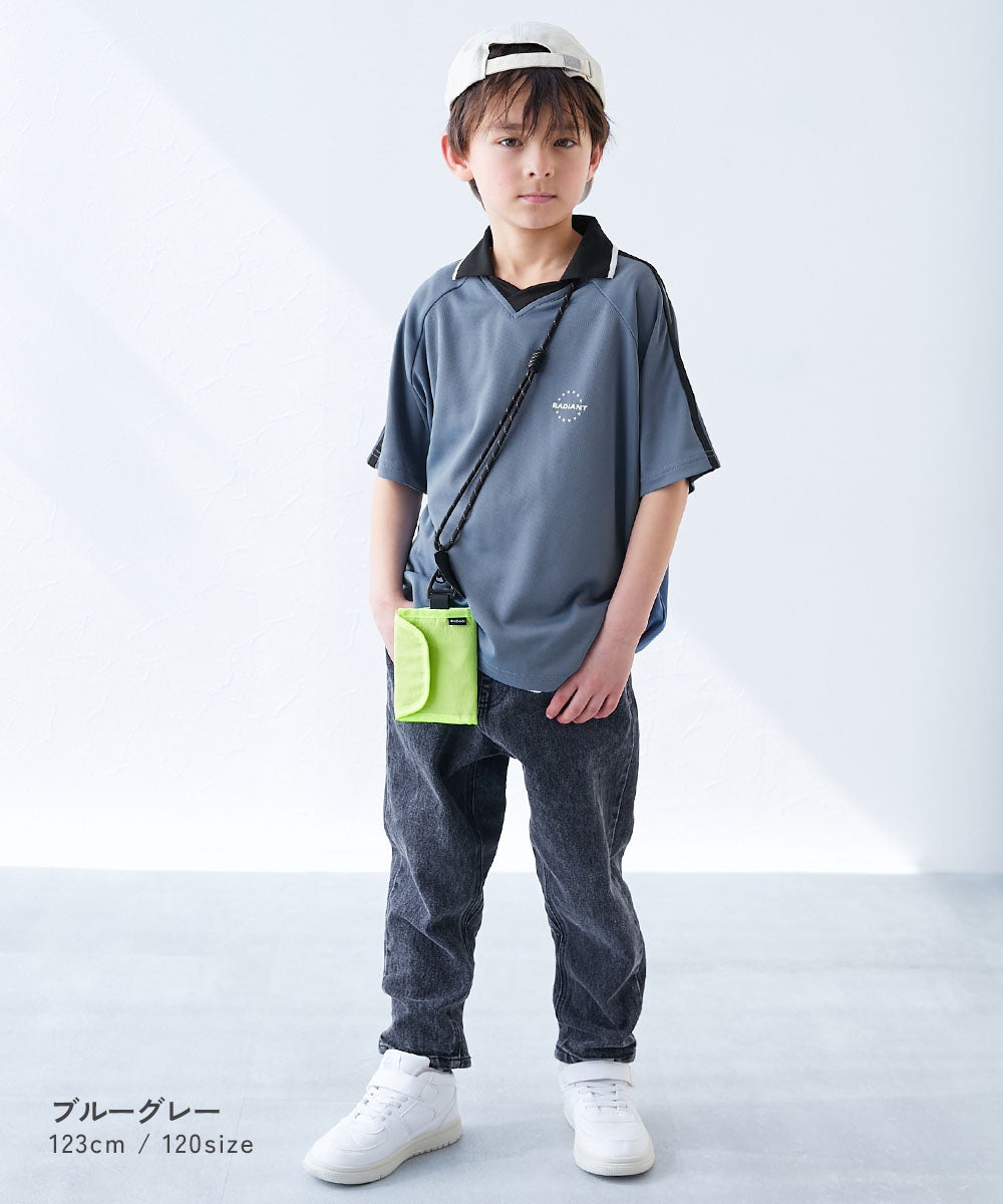 涼感 サラッとメッシュ】BIGシルエット 半袖ポロシャツ | 子供服の通販