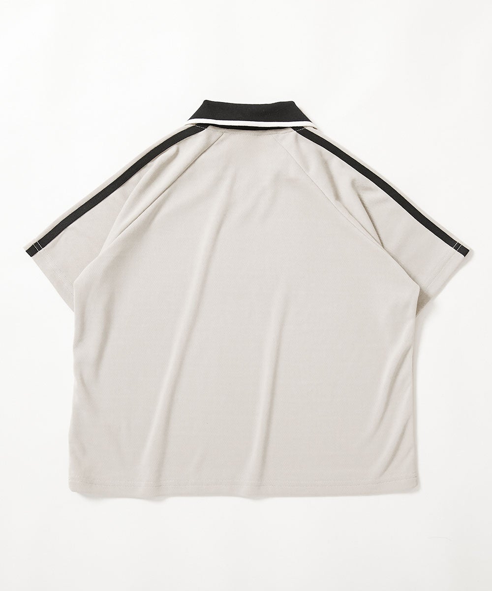 最大44%OFF】【涼感 サラッとメッシュ】BIGシルエット 半袖ポロシャツ