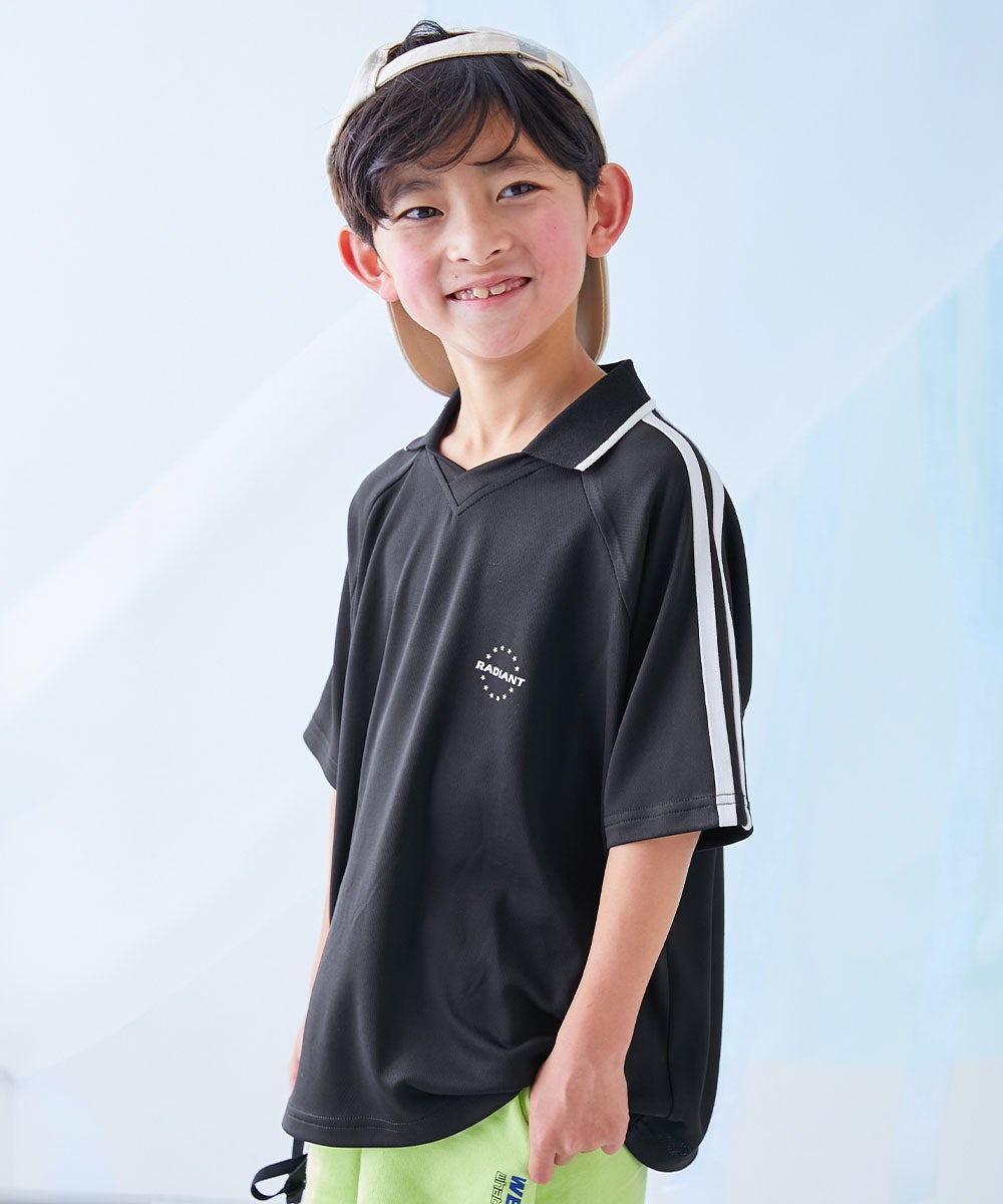 F.C.R.B./ビッグロゴワイドポロシャツ/SIZE XL/ビッグシルエット FREAK'S STORE（フリークスストア） ポロシャツ 限定展開 9オンス