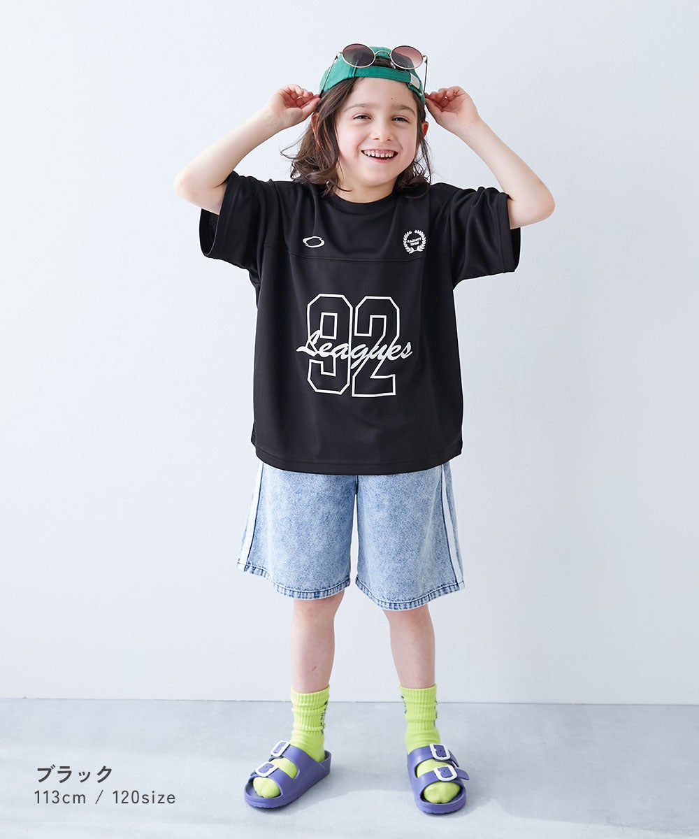 LABRAT ナンバリング mesh big T 涼感 サラッとメッシュ】BIG