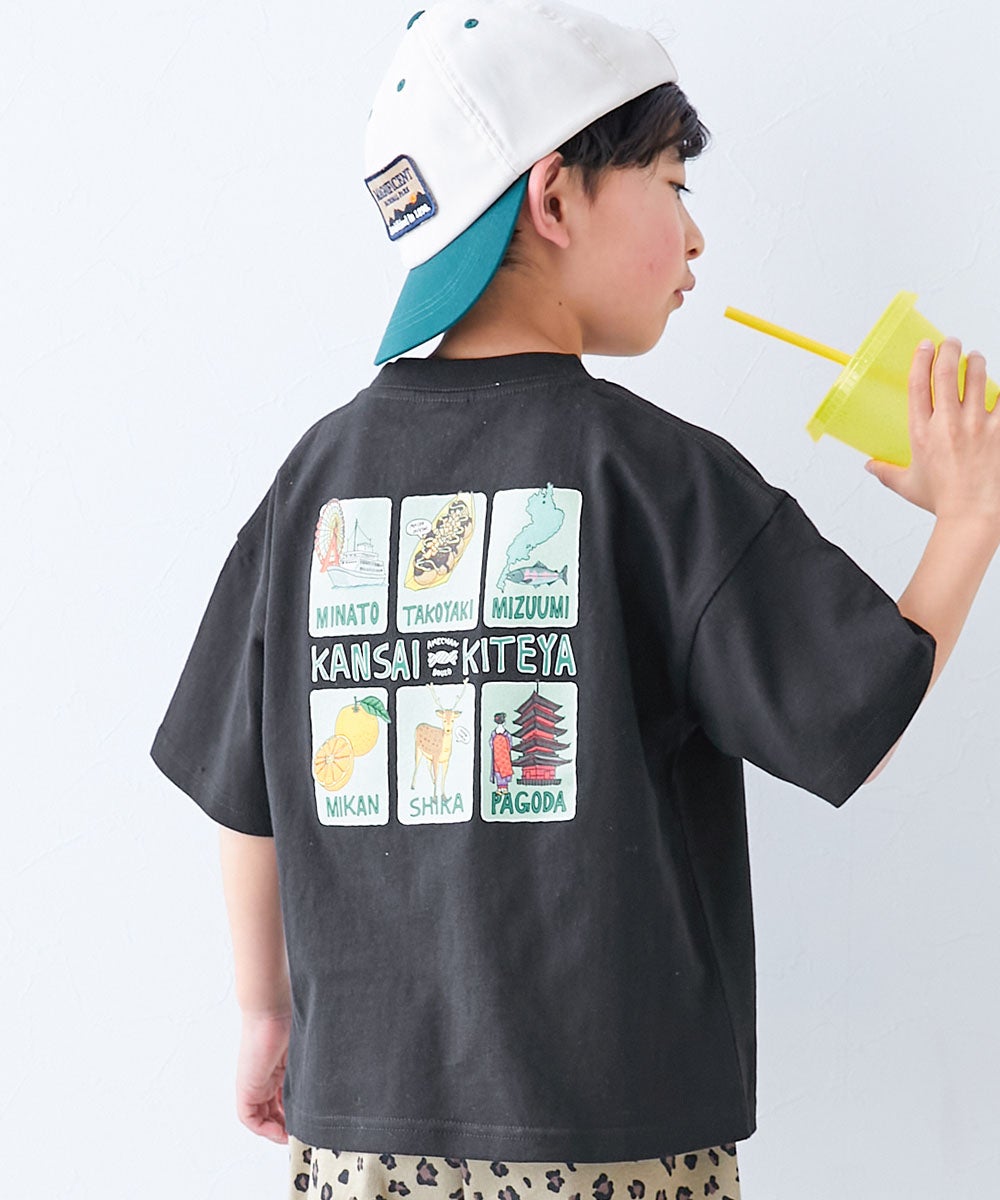 最大42%OFF】【旅するデビロック】プリント 半袖Tシャツ | 子供服の