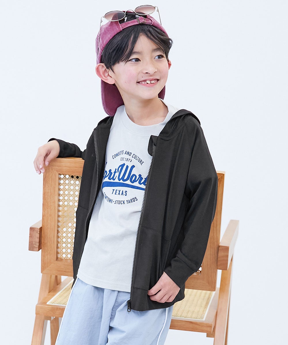 最大5%OFF】UVカット ジップパーカー | 子供服の通販 デビロック公式サイト