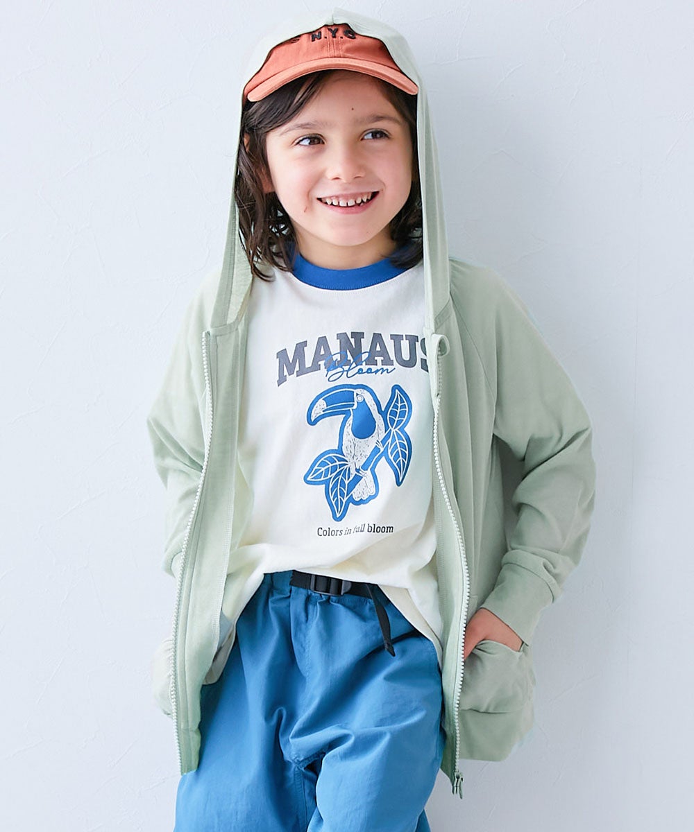 最大5%OFF】UVカット ジップパーカー | 子供服の通販 デビロック公式サイト