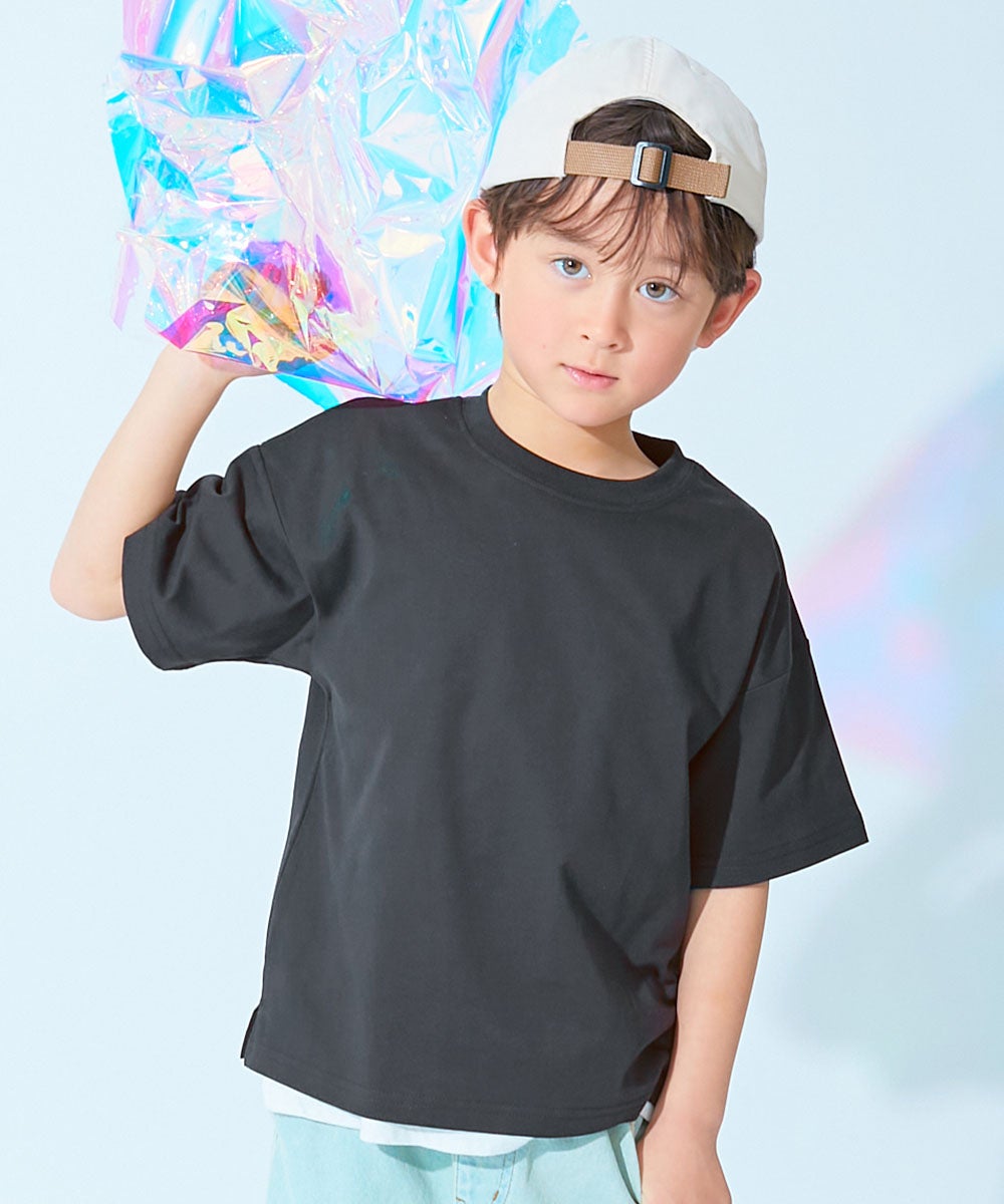 最大16%OFF】【ひやシャリ】接触冷感 BIGシルエット 無地 半袖Tシャツ