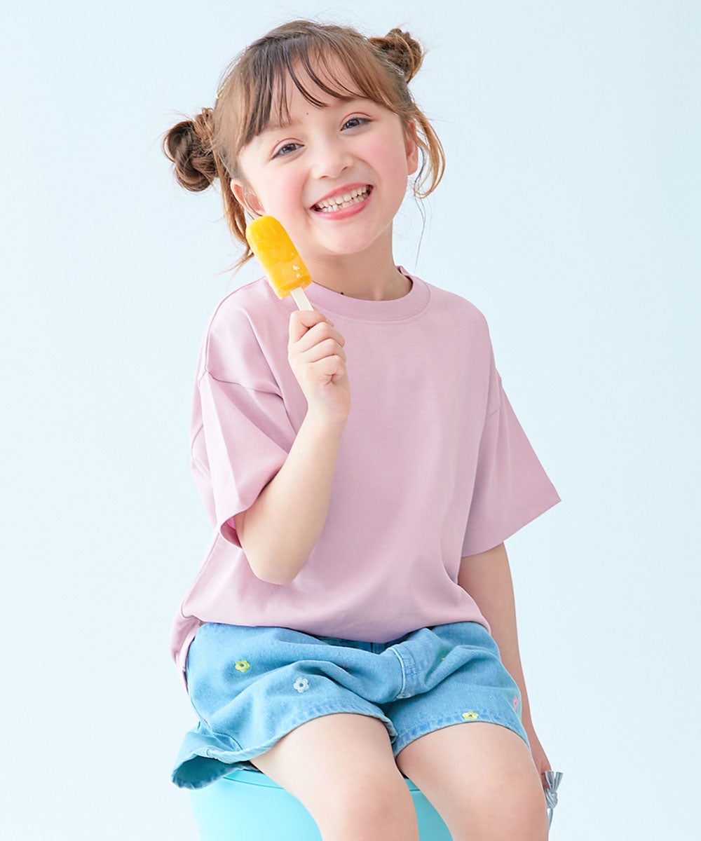 最大16%OFF】【ひやシャリ】接触冷感 BIGシルエット 無地 半袖Tシャツ