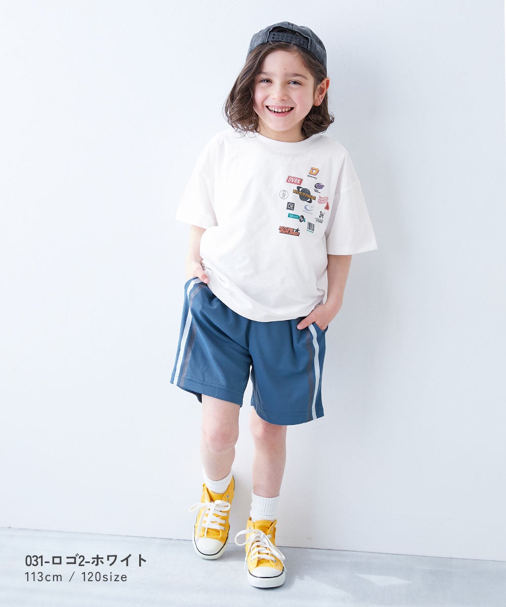 汗をかいてもさわやか キシリトール加工 グラフィック 半袖Tシャツ