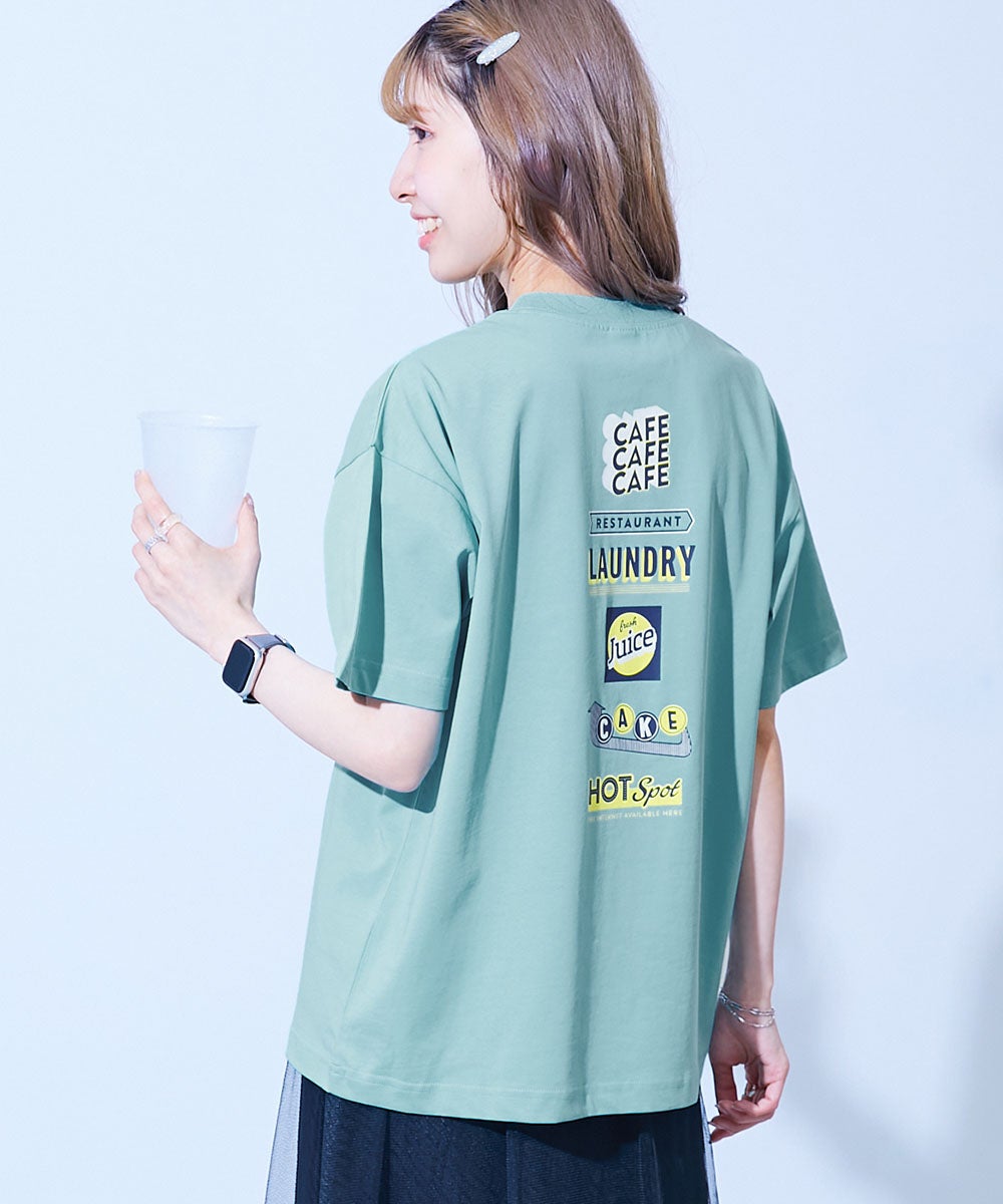 さくぴぃページ　ラボ服　らぼ服　ハンドメイド　服 最大70%OFF】【ひやシャリ】接触冷感 デビラボ 大人 プリント半袖T