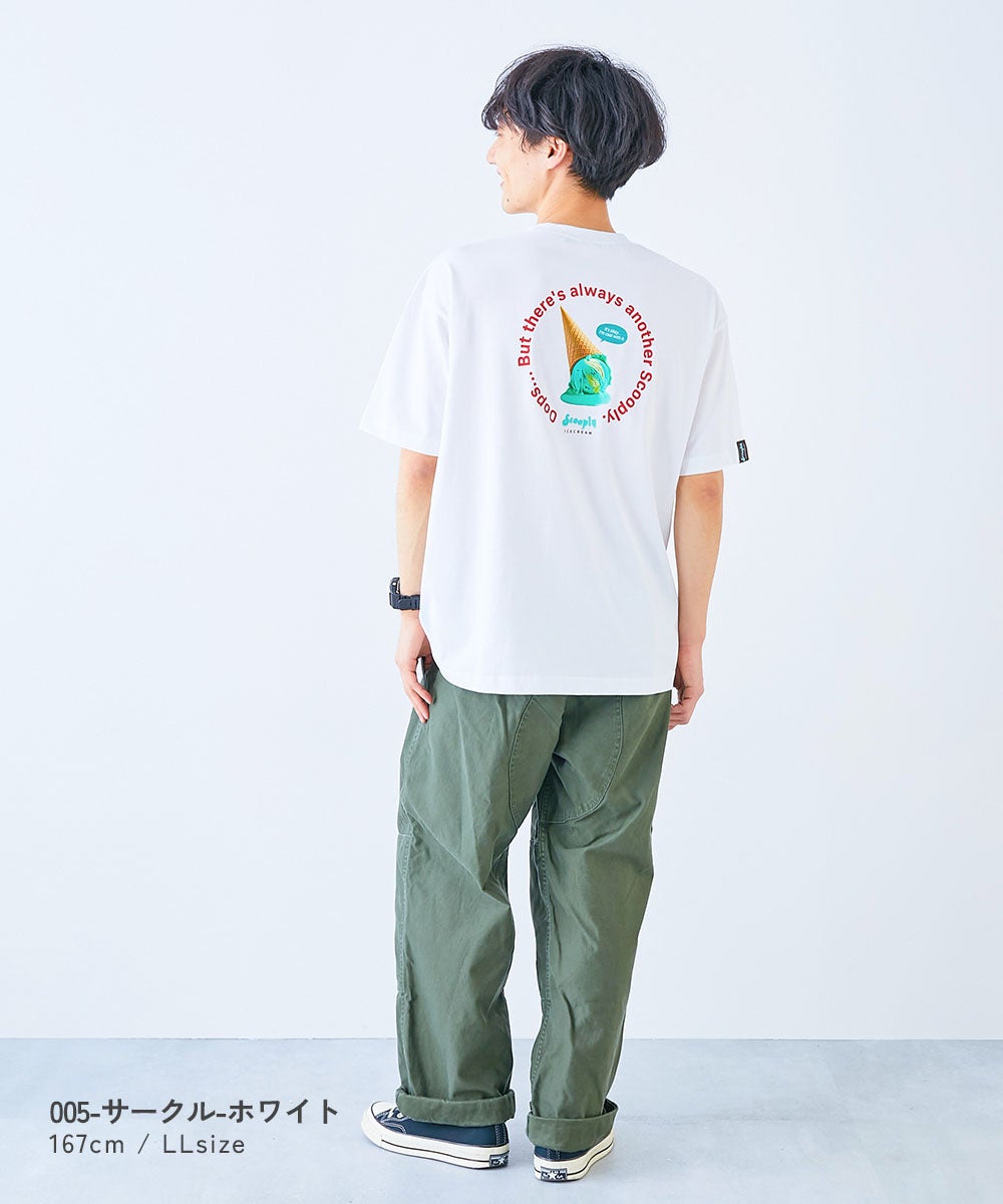 デビロック×【アイス】 ひやシャリ 接触冷感 大人 アイスプリント 半袖