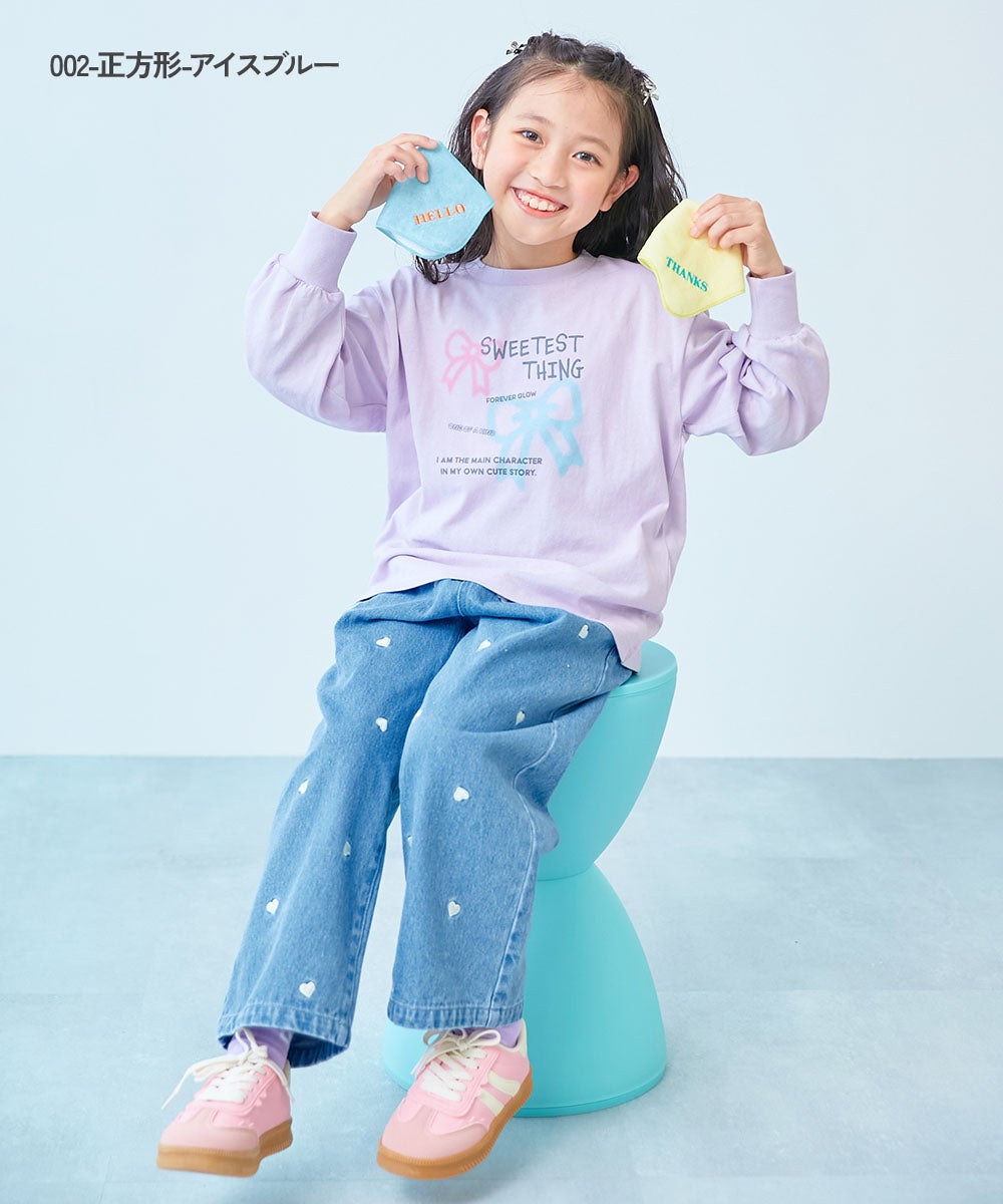 親子で使える ネオンカラー ミニタオル 2枚セット | 子供服の通販