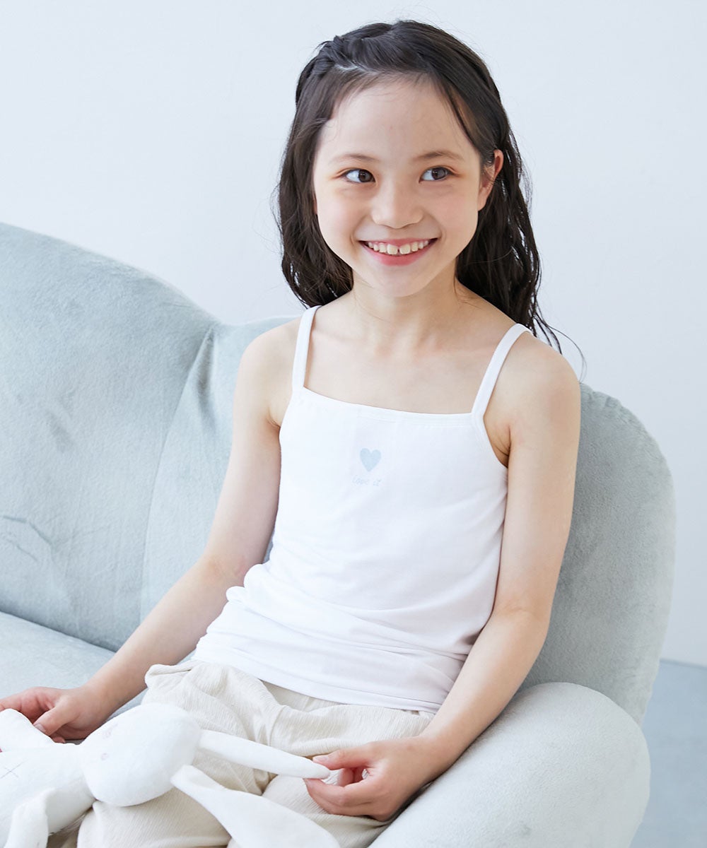 胸二重 ガールズインナー キャミソール | 子供服の通販 デビロック公式
