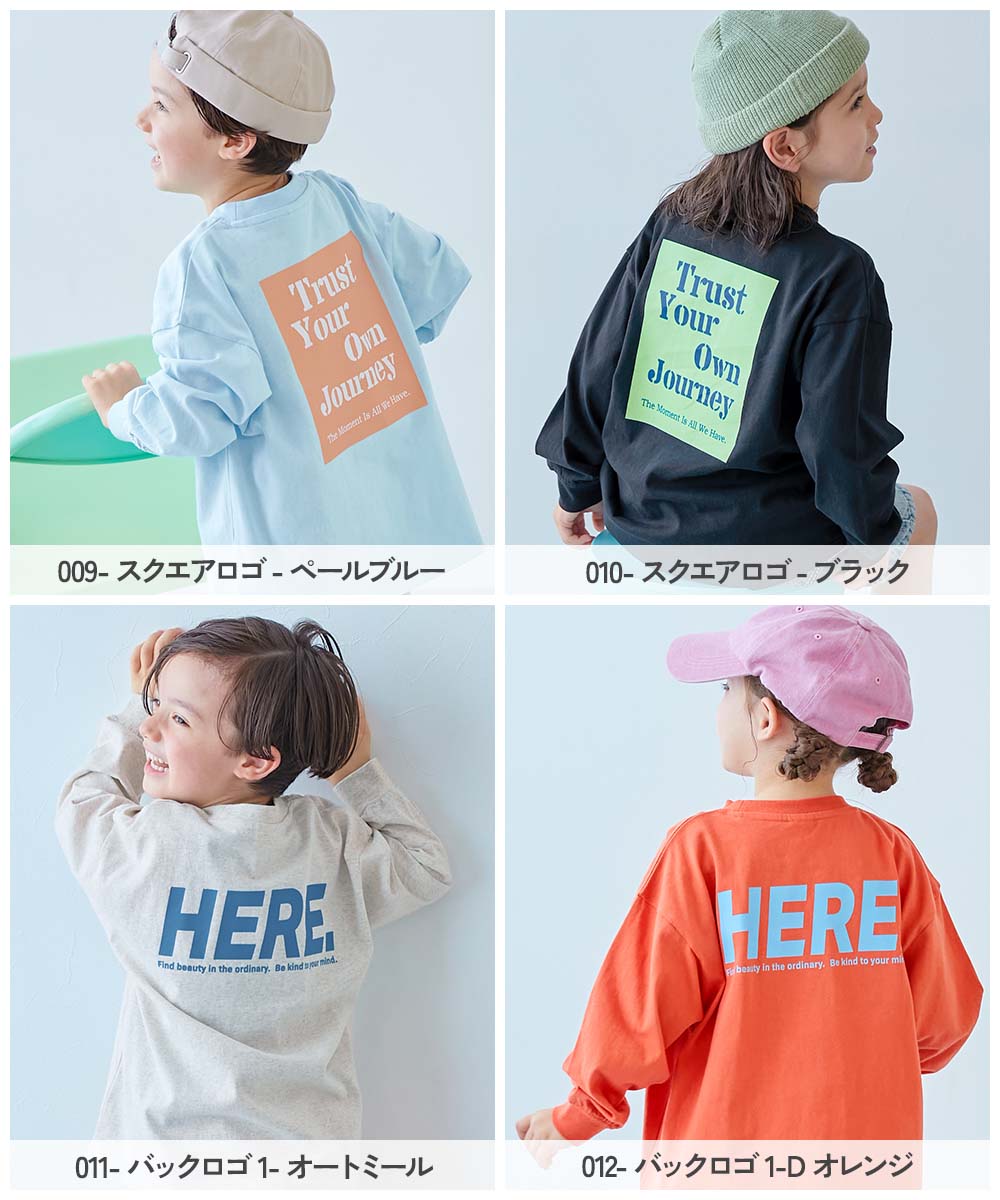 最大9%OFF】綿100％ デビラボ BIGシルエット プリント袖リブ 長袖T