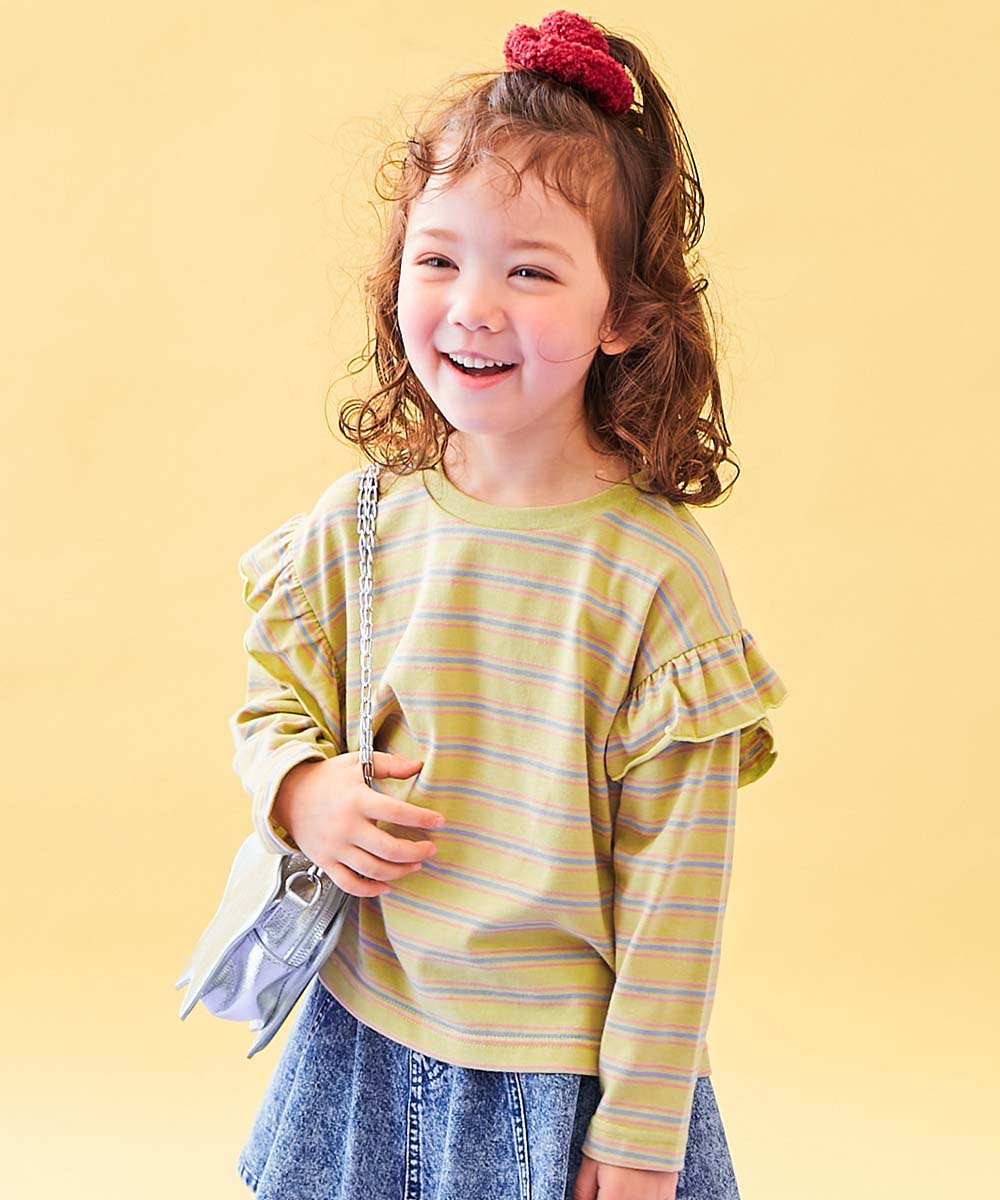専用。KOGYARUスタイル キッズ服セット　160センチ　オンライン限定品 なっトクT】えらべるデザインバリエーション ガールズ 長袖Tシャツ