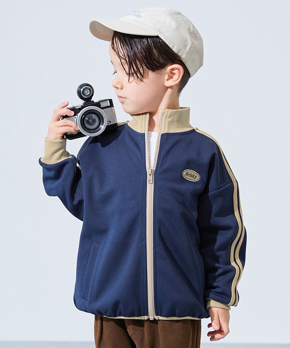 セットアップ可能】サイドライン トラックジャケット | 子供服の通販